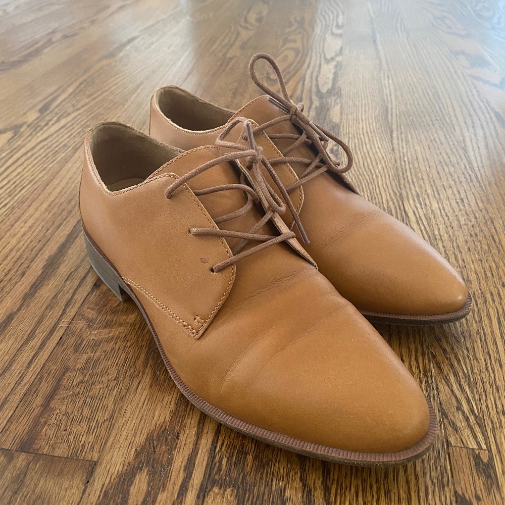 Madewell The Frances Oxford Lace Up Loafers